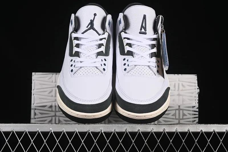 All categories Air Jordan Jordan series basketball shoes Air Jordan 3 OG version Air Jordan 3 Retro OG SP "Diffused Blue" AJ3 Joe 3 white and blue cement HV8571-100